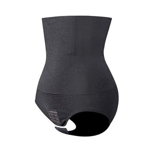 CurvyPower | Be You ! Shapewear Black / XS-S High Waist Tummy Control Shaper Panty Open Crotch