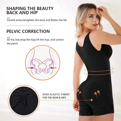 CurvyPower | UK shapewear bodysuit Women's Compression Full Body Faja Shaping Bodysuit