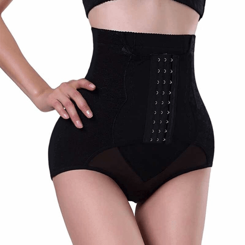CurvyPower | Be You ! Shapewear Firm Compression Postpartum Shaper Panty with Adjustable Waist Hooks