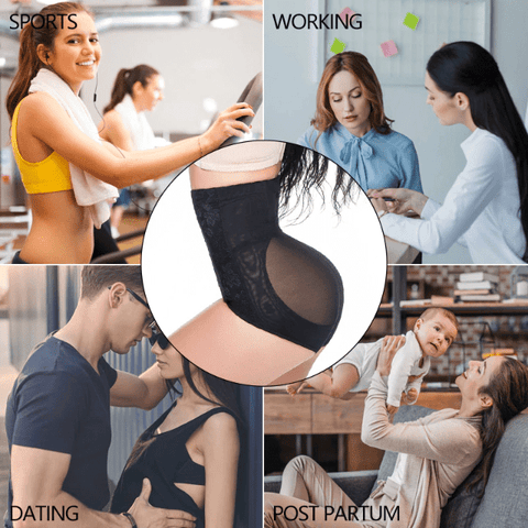 CurvyPower | Be You ! Shapewear Firm Compression Postpartum Shaper Panty with Adjustable Waist Hooks