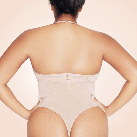 CurvyPower | Be You ! Shapewear High-Waisted Stretch Underwear Thong Shaper