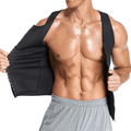 CurvyPower | Be You ! Shapewear Men Sweat Compression Waist Trainer Top Vestmen corset,  sweat vest for men,  men compression top,  body shaper for men,  men shapewear,  mens girdle,  man's waist trainer,