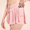CurvyPower | Be You ! Shapewear Pink / S High Waist Seamless Comfy Sports Shorts