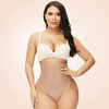 CurvyPower | Be You ! Shapewear S / Beige High-Waisted Stretch Underwear Thong Shaper