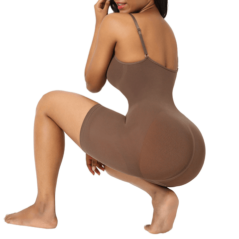 CurvyPower | Be You ! Shapewear Seamless Women Full Body Shapewear Bodysuit PushUp Short