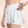 CurvyPower | Be You ! Shapewear White / S High Waist Seamless Comfy Sports Shorts