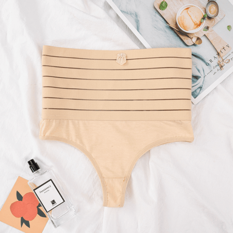 CurvyPower | Be You ! Shapewear Women High Waist Shaping Thong With Waist Bands