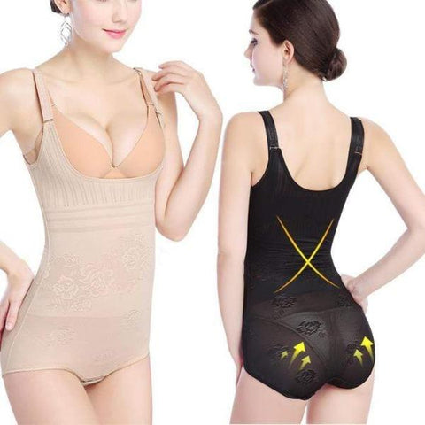 CurvyPower | Be You ! Shapewear Women Postnatal Bodysuit Brief Shapewear