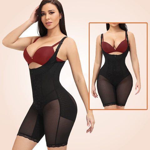 CurvyPower | Be You ! Shapewear Women Slimming Body Shaper Seamless Butt Lifter Bodysuit Faja Shapewear