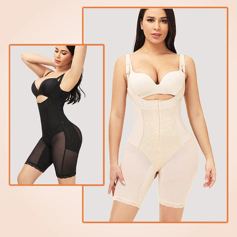 CurvyPower | Be You ! Shapewear Women Slimming Body Shaper Seamless Butt Lifter Bodysuit Faja Shapewear