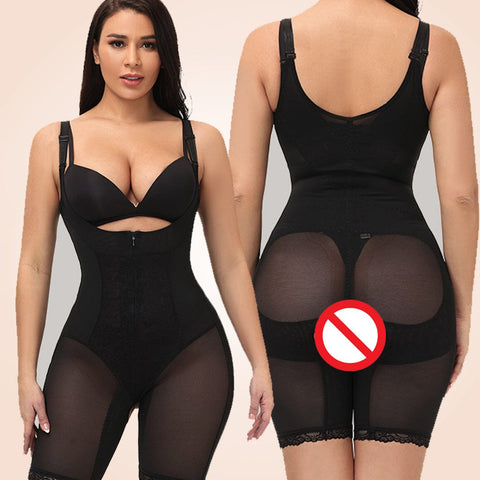 CurvyPower | Be You ! Shapewear Women Slimming Body Shaper Seamless Butt Lifter Bodysuit Faja Shapewear
