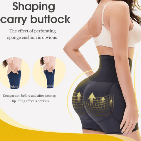 CurvyPower | Be You ! Side Hooks Waist Trainer Hips & Butt Enhancing Shaper short