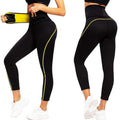 CurvyPower | Be You ! Sports Black High Waisted Gym Sweat Legging For Women