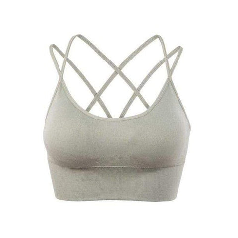 High, Support, Criss-Cross, Criss cross, Sports, Strappy, Bra,