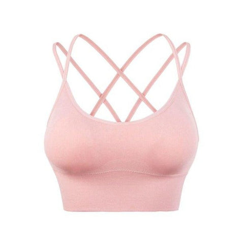 High, Support, Criss-Cross, Criss cross, Sports, Strappy, Bra,