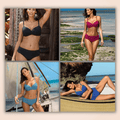 CurvyPower | Be You ! Swimwear Multicolor Two Piece Trend