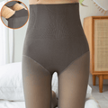 CurvyPower | Be You ! tights Women Fleece Lined Waist Shaper Thermal Translucent Tights