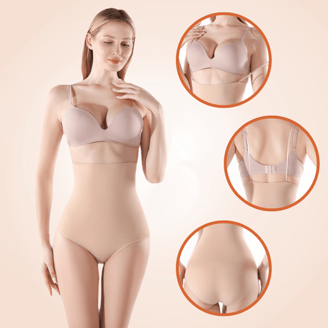 CurvyPower | Be You ! Ultra High Waist Thin Strap Bodysuit