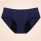 CurvyPower | Be You ! Underwear Blue / S Layered Leak Proof Mesh Dots Black Menstrual Panties
