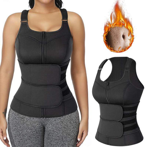 CurvyPower | Be You ! Waist Trainer Shaper Slimming Sauna Sweat Cincher