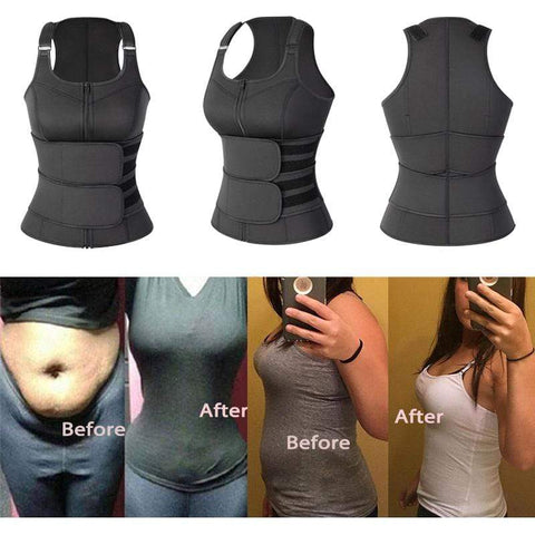 CurvyPower | Be You ! Waist Trainer Shaper Slimming Sauna Sweat Cincher