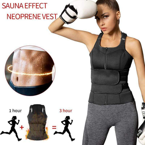 CurvyPower | Be You ! Waist Trainer Shaper Slimming Sauna Sweat Cincher
