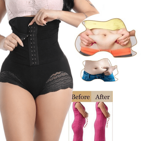 CurvyPower | Be You ! Women Postpartum High Waist Lace Thighs Shaper Tummy Control Pantypostpartum faja, best postpartum waist trainer, postpartum body shaper, best postpartum girdle, best postpartum shapewear, post pregnancy shapewear, c section belly band, tummy tucker with hooks, body shaper with hooks and zipper, tummy control underwear, extreme tummy control shapewear, best shapewear for lower belly pooch, best tummy control shapewear, tummy control panties,