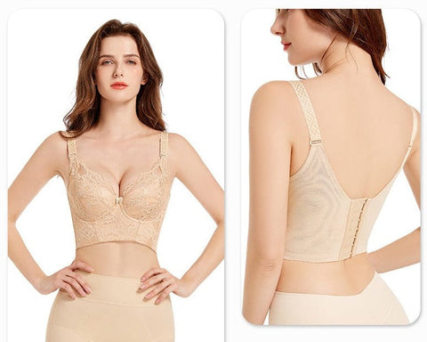CurvyPower | UK Women's Anti Sagging Push Up Lace Bra